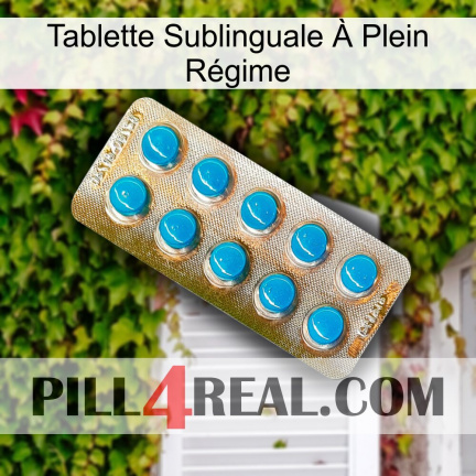 Tablette Sublinguale À Plein Régime new09